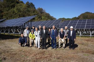 会員の記念撮影